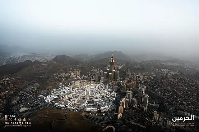 لقطات جوية توثق المسجد الحرام في ليلة السابع والعشرين من رمضان 4 لقطات جوية توثق المسجد الحرام في ليلة السابع والعشرين من رمضان